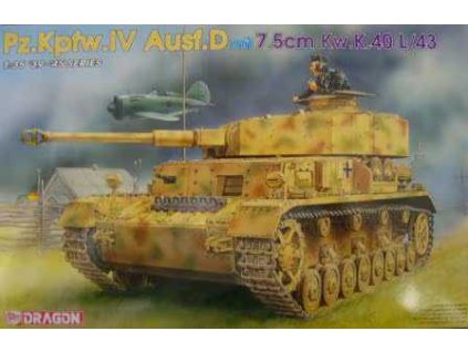 Model Kit tank 6330 Pz Kpfw IV Ausf D mit 7 5cm Kw K 40 L 43 1 35 a64296304 10374