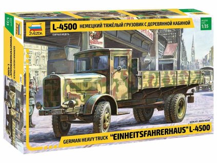 Model Kit military 3647 L 4500 Einheitsfahrerhaus RR 1 35 a98928183 10374