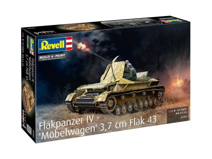 Plastic ModelKit military 03363 Flakpanzer IV Mobelwagen 3 7cm Flak 43 1 72 a153705509 10374
