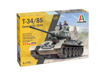 Model Kit tank 6758 T34 85 Zavod 112 Mod 1944 1 35 a153964824 10374