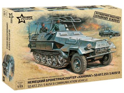 Model Kit military 3604 Sd Kfz 251 3 Ausf B Radio Car 1 35 a63855462 10374
