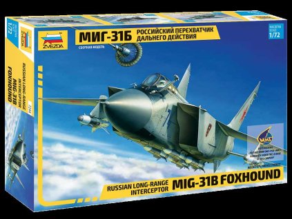 Model Kit letadlo 7244 MIG 31B FOXHOUND re release 1 72 a75061938 10374