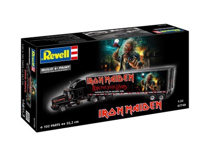 Plastic ModelKit auto 07740 Tour Truck Iron Maiden 1 32 a146313938 10374