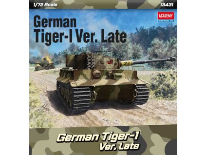 Model Kit tank 13431 German Tiger I Version Late 1 72 a148746630 10374
