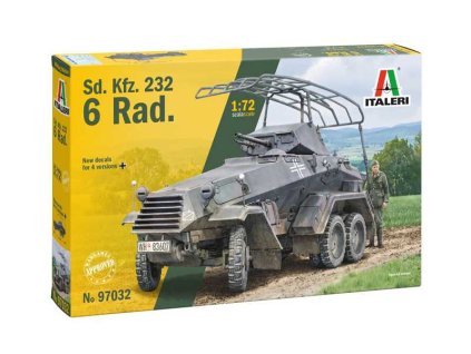 Model Kit military 97032 Sd Kfz 232 6 Rad 1 72 a157922358 10374