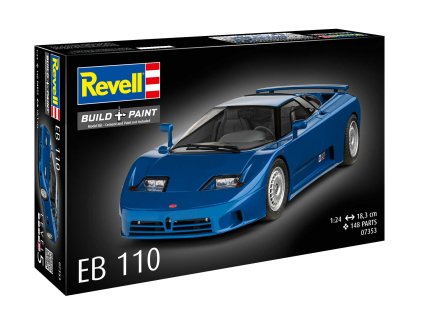Plastic ModelKit auto 07353 Bugatti EB110 1 24 a146313884 10374