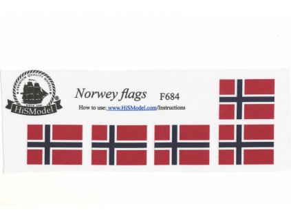 684F Norway flags 01W