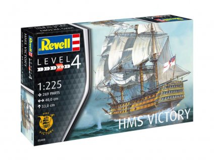 Revell HMS Victory 1:225, HiSModel - kit 01
