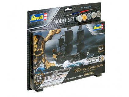 Revell Black Pearl 1:150 easy click,  HiSModel - kit 01