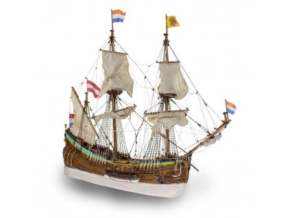 Kalderstok Fluytschip 1:72, HiSModel - kit 01