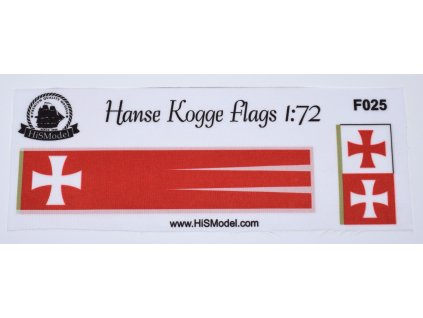 HiSModel - Hanse kogge flags 01