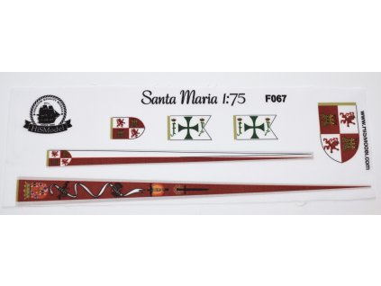 HiSModel- Santa Maria flags 01