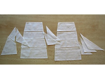 Zvezda Pourquoi Pas 1:100, HiSModel - sails 01