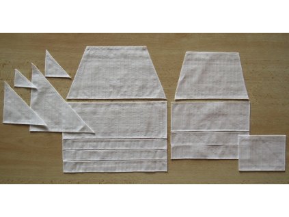 Mary Rose 1:80 set of sails 01