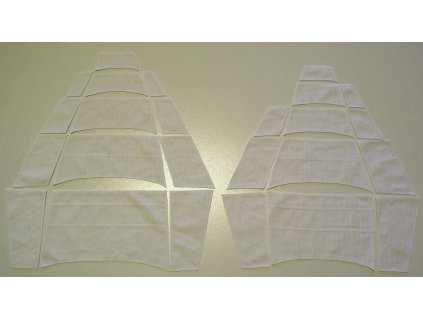Swordfish set of studding sails 04