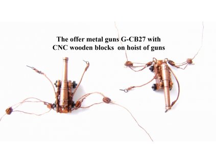 Black Pearl, Pirate sip - HiSModel- guns 5