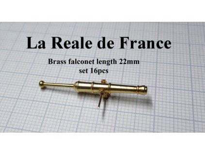 Heller Reale de France - HiSModel - brass falconet 0