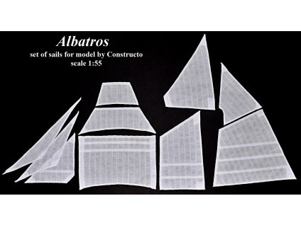 Constructo Albatros 1:55 - HiSModel - sails 01