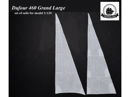 DoFour 460 Grand 1:120  - HiSModel - sails for model 01