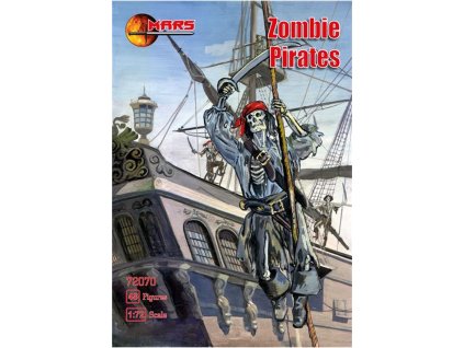 Mars Zombie pirates 1:72 - HiSModel - 01