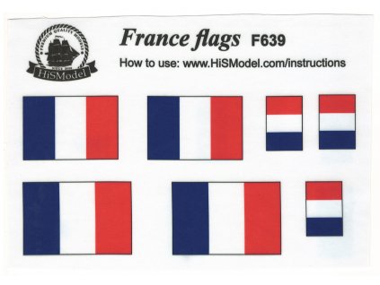 France flags, HiSModel - flags 01