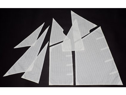 Pyro Gertrude L. Thebaud 1:96, Hismodel - sails 03