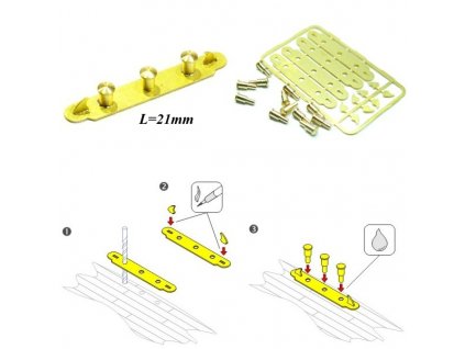 HiSModel-Fairlead, L=21mm