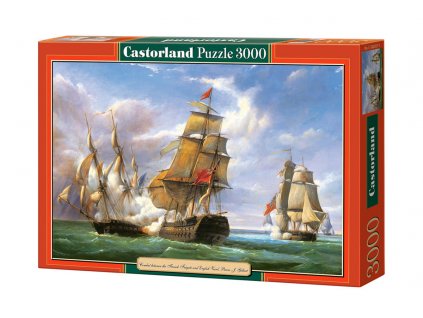 Castorland NAVAL BATTLE 4000 pcs, HiSModel - 01