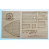 Lindberg Sea Witch 1:96, HiSModel wooden deck oak 02