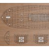 Revell La Fore, Jolly Roger, Flying Dutchman, Ghost ship, HiSModel wooden deck oak 05
