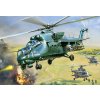 Model Kit vrtulník 7276 - Mil MI-35M HIND E (1:72)