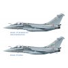 Model Kit letadlo 1319 - RAFALE M OPERATIONS EXTERIEURES 2011 (1:72)