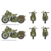 Model Kit military 0322 - U.S. MOTORCYCLES WW2 (1:35)