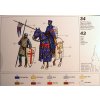 Model Kit figurky 6009 - CRUSADERS (XIth CENTURY) (1:72)