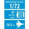 Model Kit letadlo 7317 - MIG-15 "Fagot" (1:72)