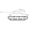 Classic Kit tank A1356 - M36B1 GMC (U.S. Army) (1:35)