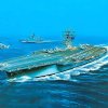 Model Kit loď 14213 - USS NIMITZ (1:800)