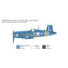 Model Kit letadlo 1453 - F-4U/4B Korean War (1:72)