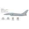 Model Kit letadlo 1457 - Eurofighter Typhoon EF-2000 "In R.A.F. Service" (1:72)