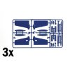 Model Kit letadlo 1461 - Macchi MB 339 P.A.N. 60th Anniversary Special Livery (1:72)