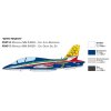 Model Kit letadlo 1461 - Macchi MB 339 P.A.N. 60th Anniversary Special Livery (1:72)