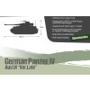 Model Kit tank 13528 - German Panzer IV Ausf.H "Ver.Late" (1:35)
