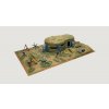 Model Kit diorama 6070 - WWII - BUNKER AND ACCESSORIES (1:72)