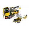 Plastic ModelKit vrtulník 04969 - H145 "ADAC/REGA" (1:32)