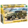 Model Kit military 3581 - M-3 Armored Scout Car with Canvas (1:35)