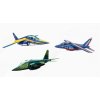 Plastic ModelKit letadla 03810 - 50th Anniversary "Alpha Jet" (1:144)