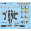 Model Kit truck 3959 - MAN TGX XXL D38 (1:24)