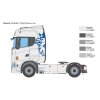 Model Kit truck 3965 - Scania S770 V8 "White Cab" (1:35)