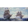 Revell USS Constitution 196, HiSModel - sails Constitution versus Jawa 07