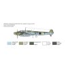 Model Kit letadlo 0049 - Bf-110 C3/C4 Zerstörer (1:72)